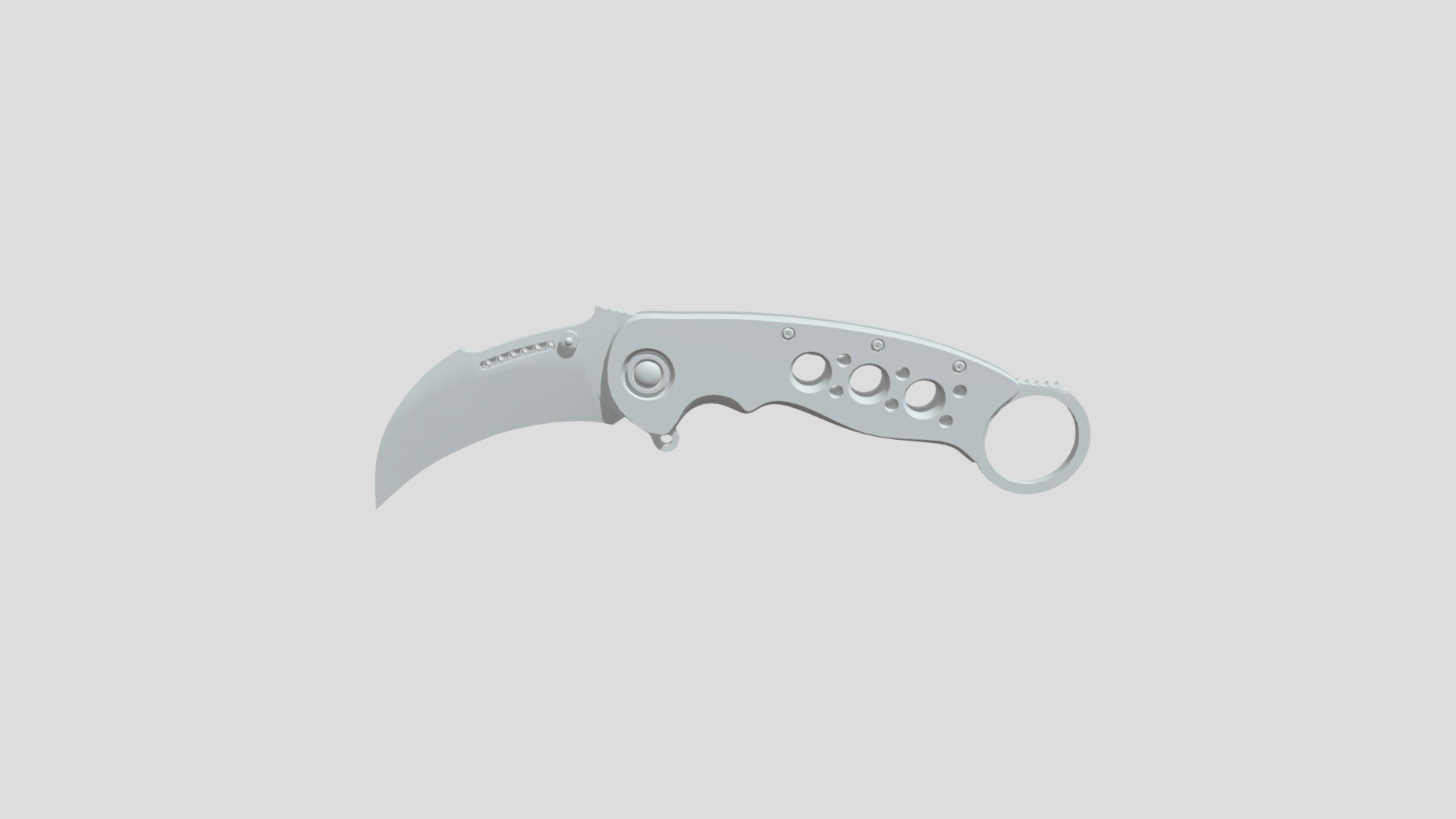 Karambit WIP - first bake