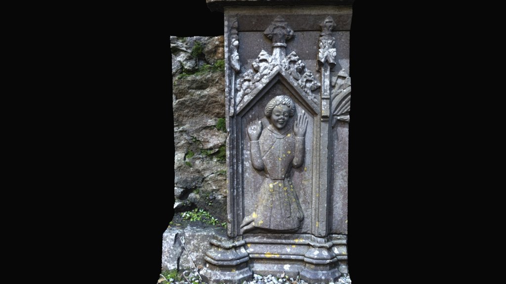 Strade Abbey Male Figure