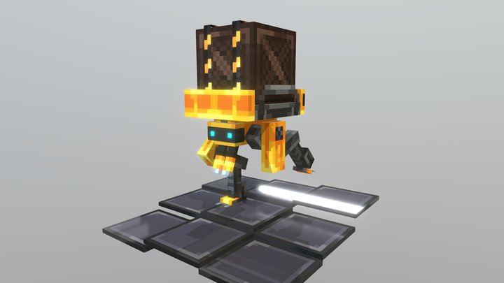 Loading Crab-Bot MK1 3D Model