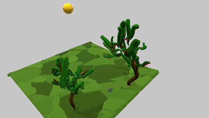 Trees 3D Model