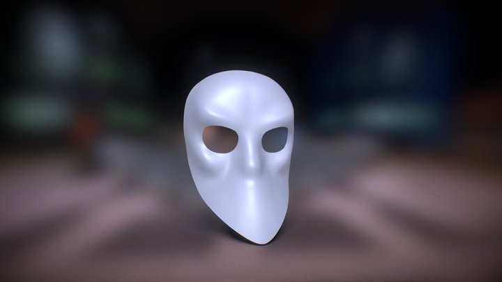 Sleep No More Mask 3D Model