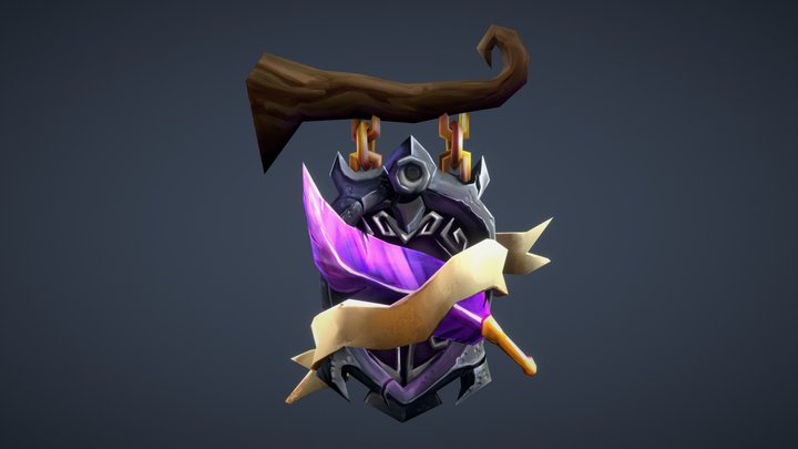 HearthSign - Night Elf Scribe 3D Model