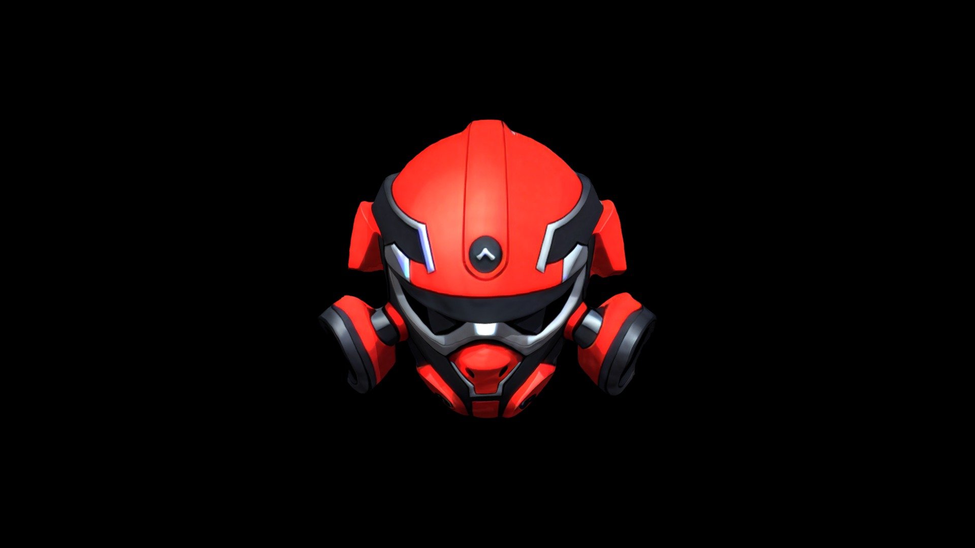 Helmet Mask Robot Cartoon 1447 - Download Free 3D model by klrxyz ...