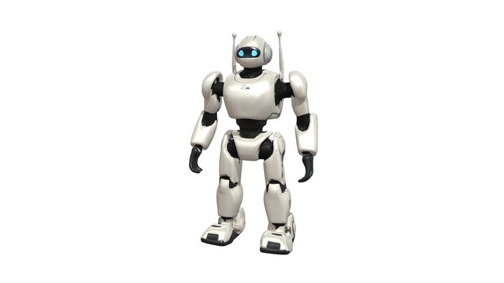 Humanoid robot 3D Model