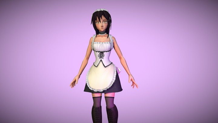 Misaki 3D Model