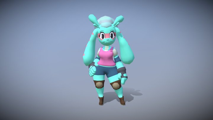 Nautilus Girl 3D Model