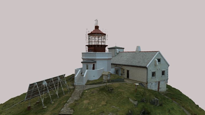 Svinøy fyr 2023 3D Model