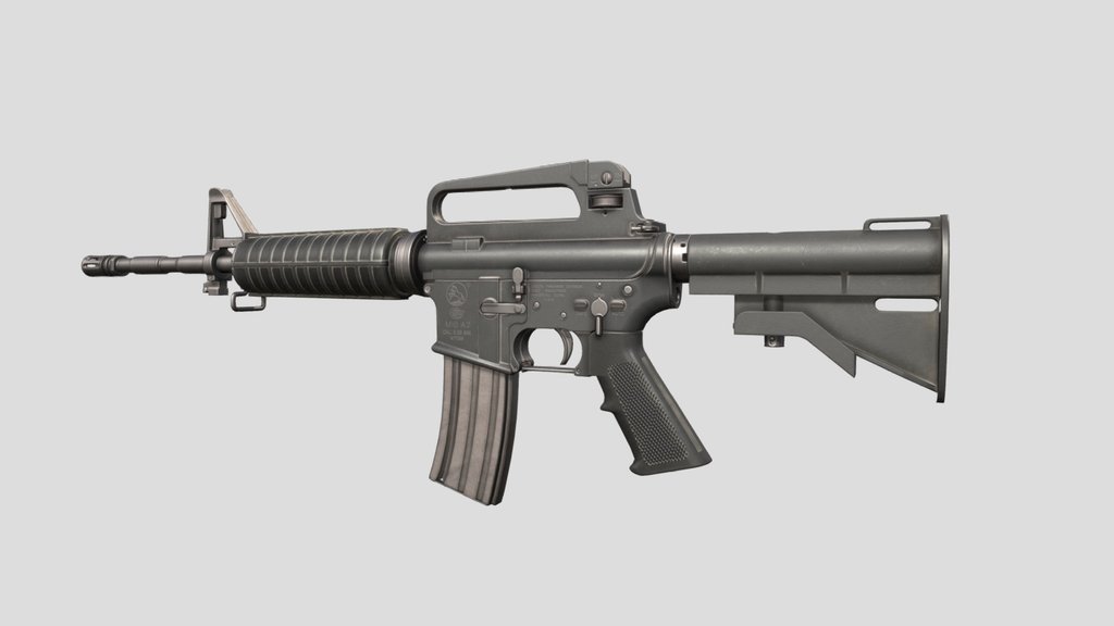 Colt M727 carbine_free model