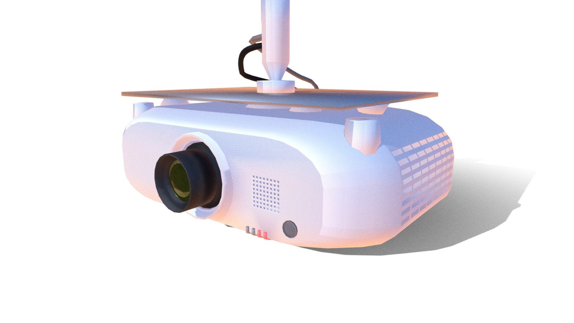 School Projector Model 3D model by A Jono Niko Studio (ajononikostudio) [c9fe732] Sketchfab