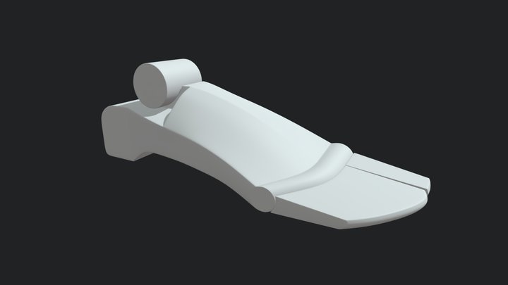 Simplified Foot 3D Model