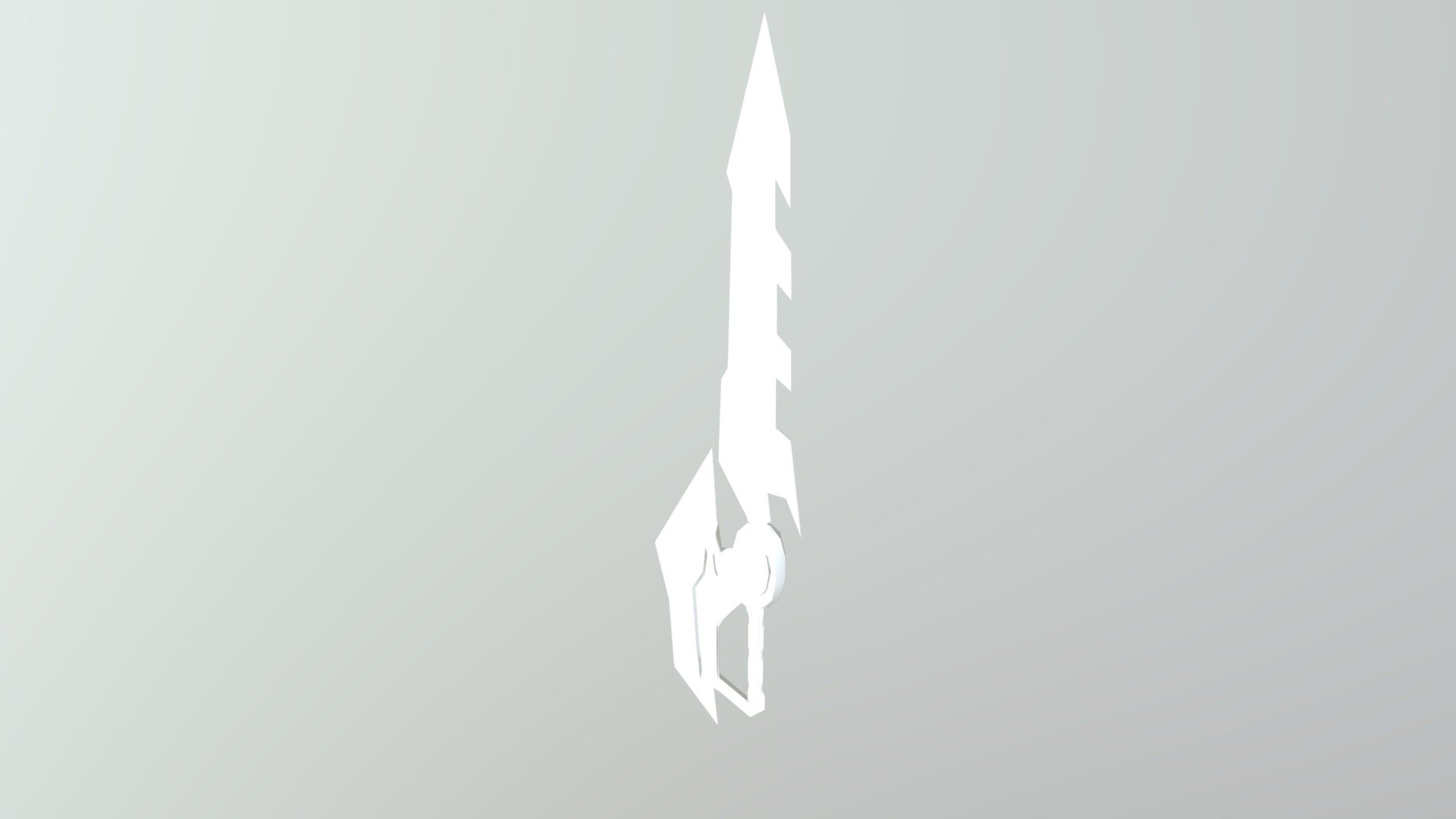 Weapon Model Low Poly