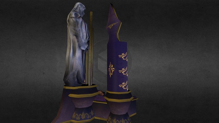 Organ of Enchanting Darkness 3D Model