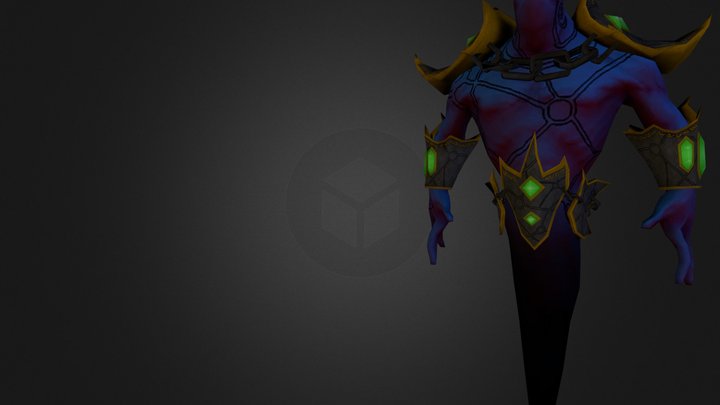 Shattered Armor of the Void 3D Model