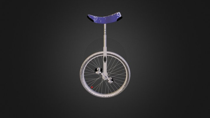 Schwinn Unicycle 3D Model