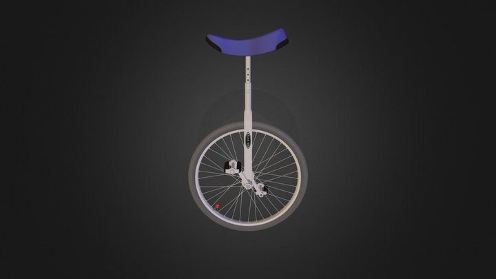 Schwinn Unicycle 3D Model