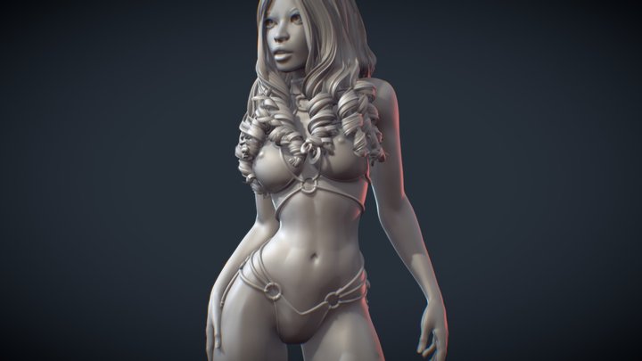 Aleysha Figurine - 3d Printable 3D Model