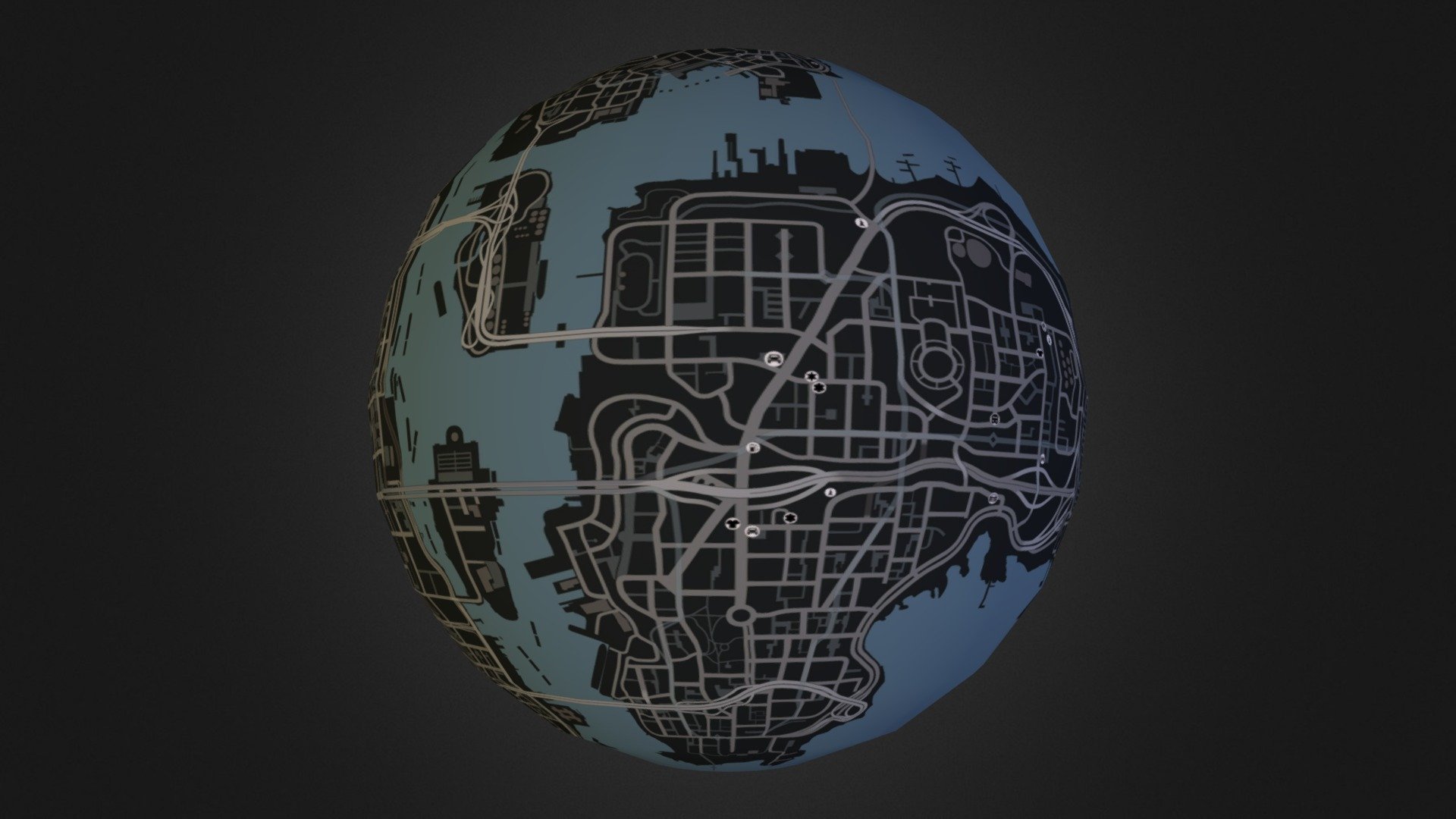 World Map - 3D model by Bo0gieMan [cYlhlms] - Sketchfab