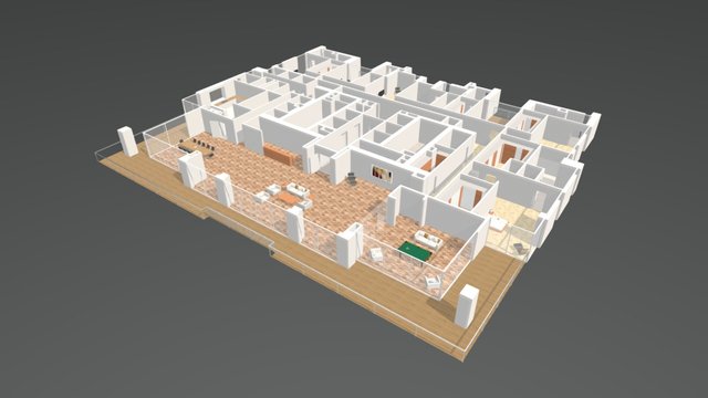 Oban Orun 6 Bedroom Apartment 3D Model
