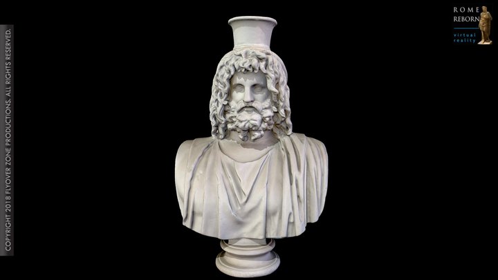 3D rendering of Serapis