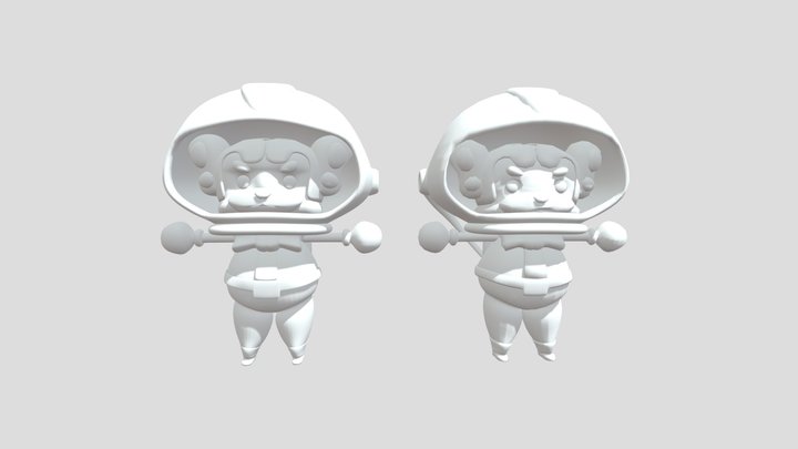 my character update 3D Model