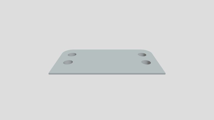 滑板套件 3D Model