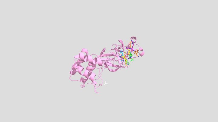 SARS-CoV-2 Main Protease 3D Model