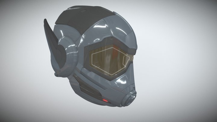Ant-Man 2 Wasp mask for 3d printing 3D Model