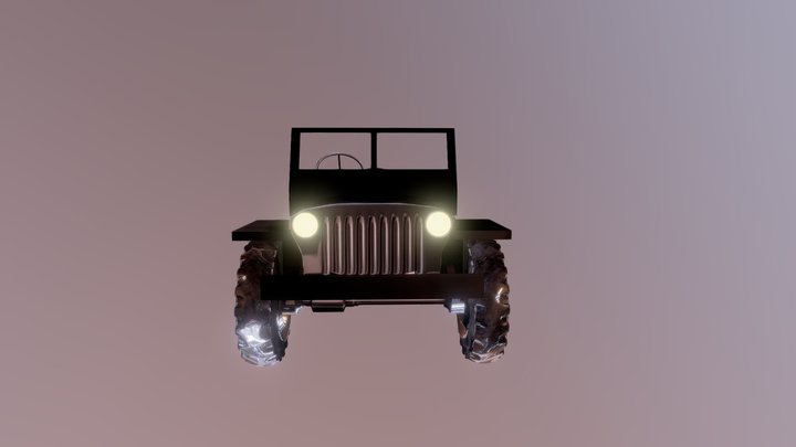 Willys MB 3D Model