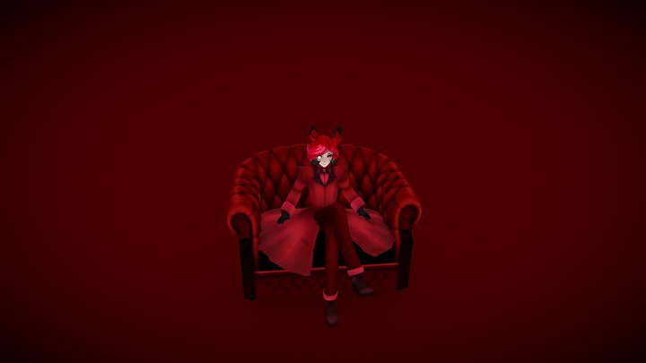 MMD _ Alastor By Valjelly 3D Model
