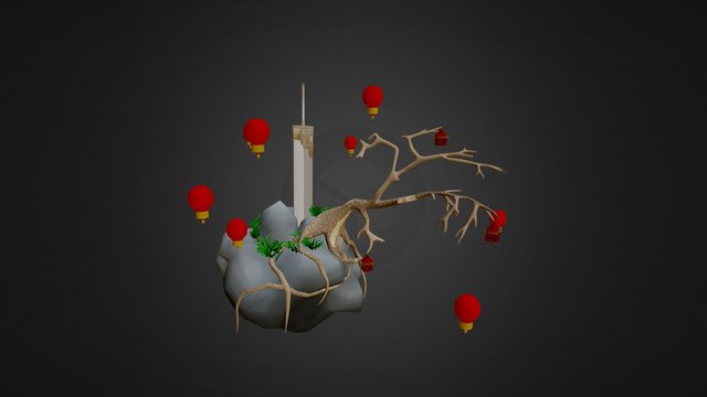 2H Sword 3D Model