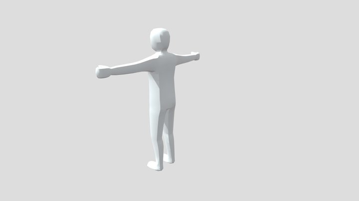 Catwalk Walk Forward HighKnees (1) 3D Model