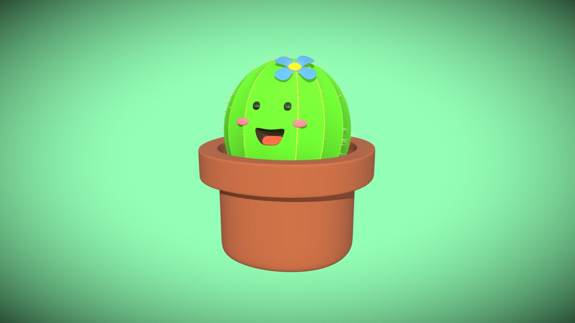 Kako, the cute cactus