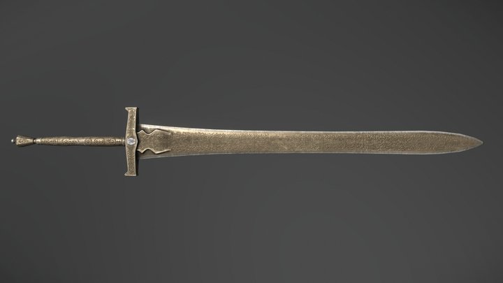 Profaned Greatsword 3D Model