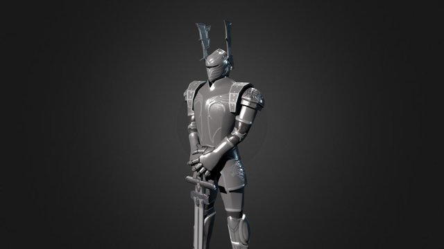 Knight Guard 3D Model