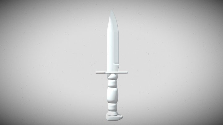 Bayonet 3D Model