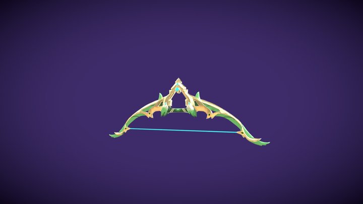 Green Bow 3D Model