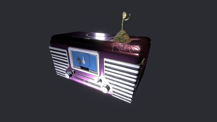 Radio Sprout 3D Model