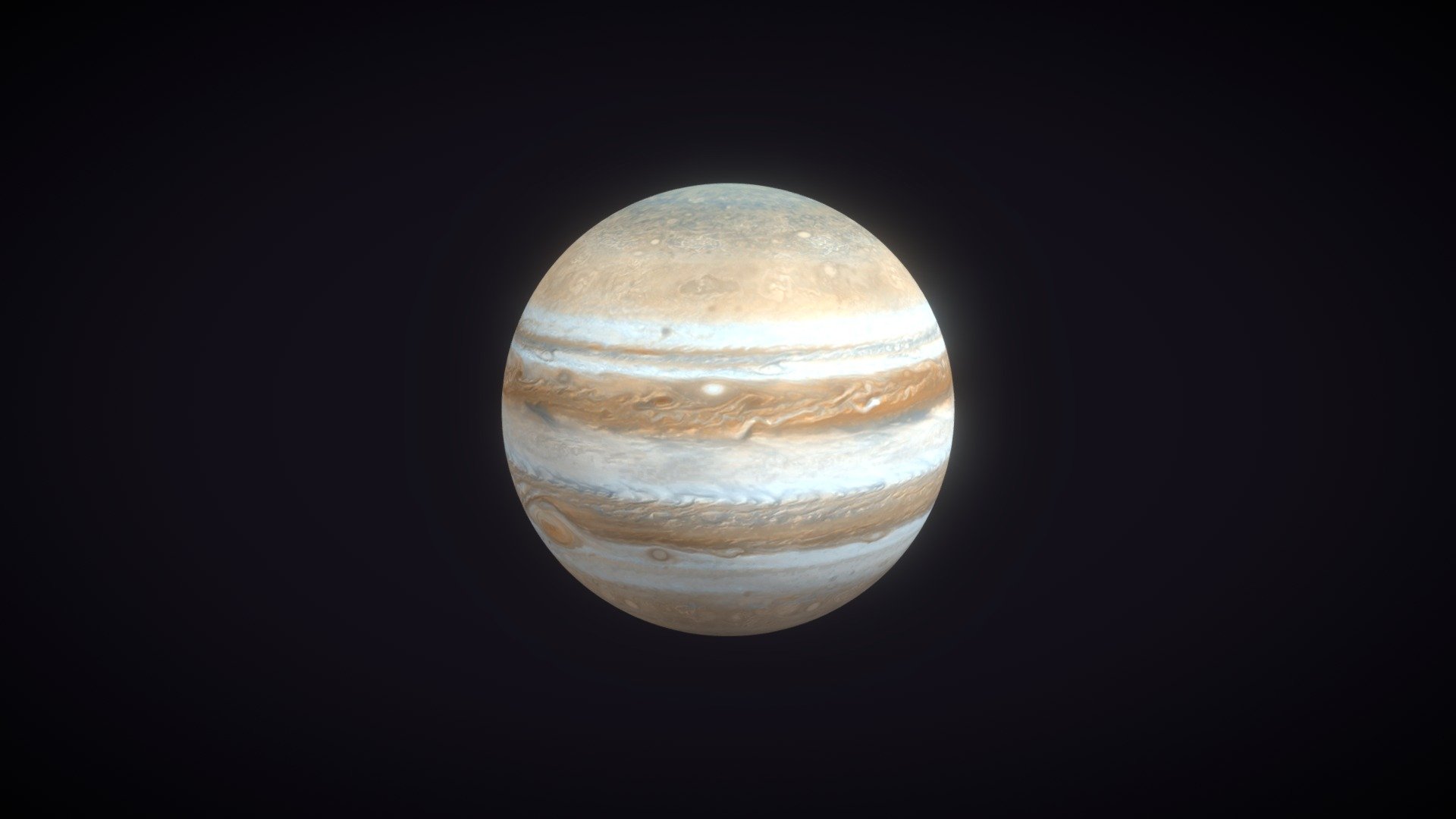 Photorealistic Jupiter 8k Textures 3D Model - Buy Royalty Free 3D model ...