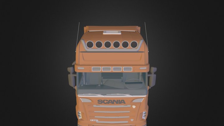 Scania 3ds 3D Model