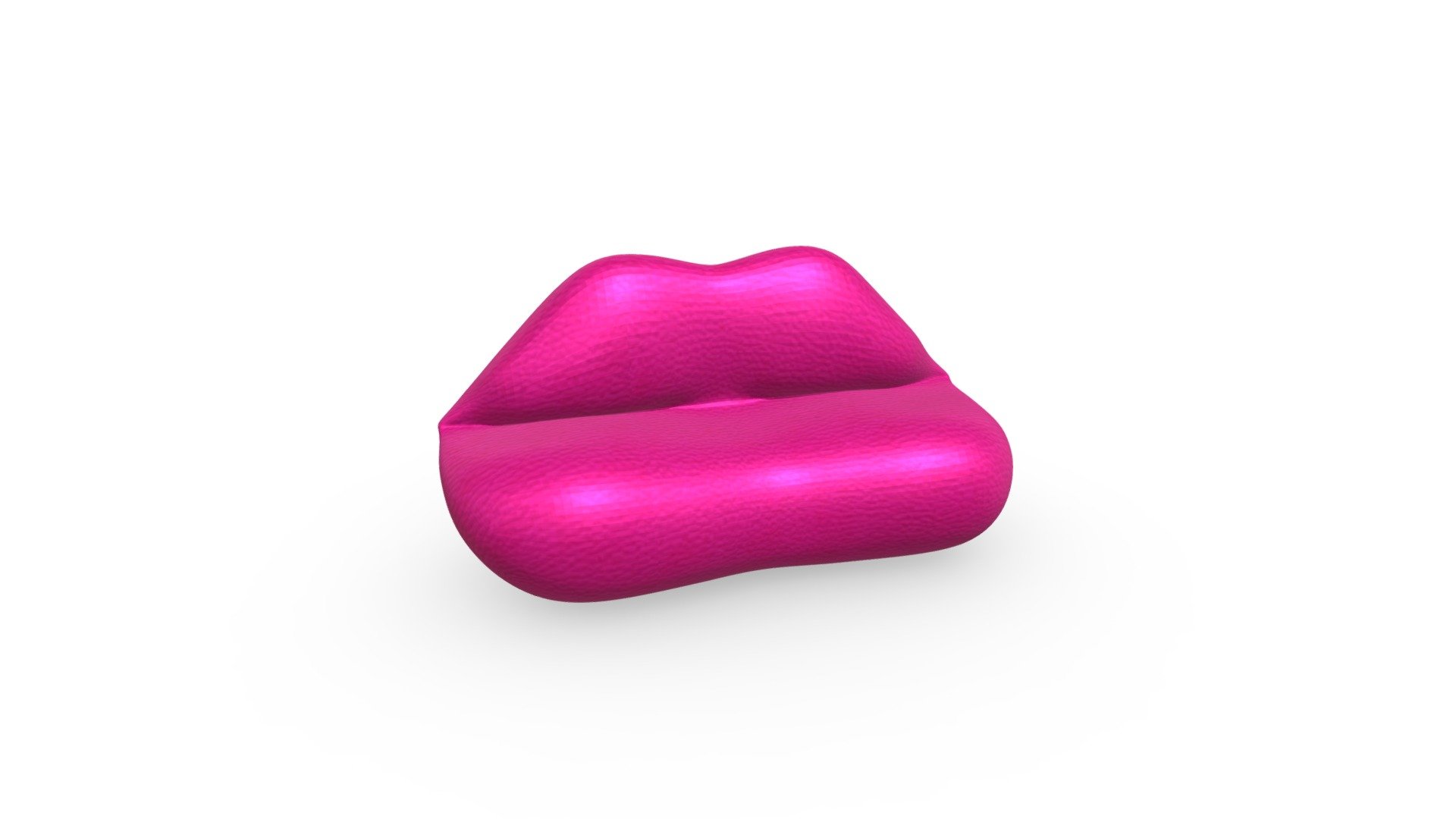 lip sofa 3D model by Chanchalpaul [ca0830a] Sketchfab