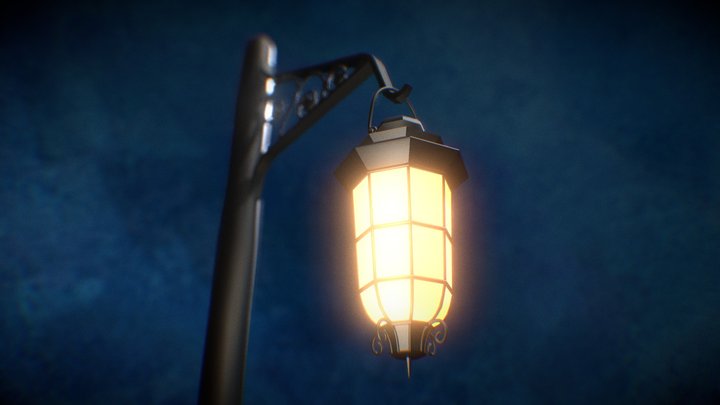 Street Lamp 3D Model