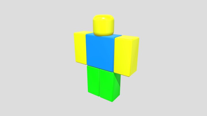 Roblox R6 Body 3D Model