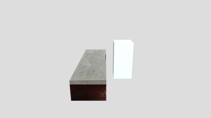 PBR indian platform rock seat – Modello 3D gratuito STL