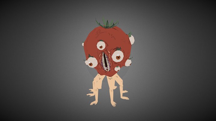 Chainsaw Man : Tomato Devil 3D Model
