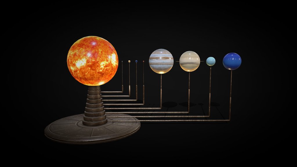 Solar System Model (Orrery)