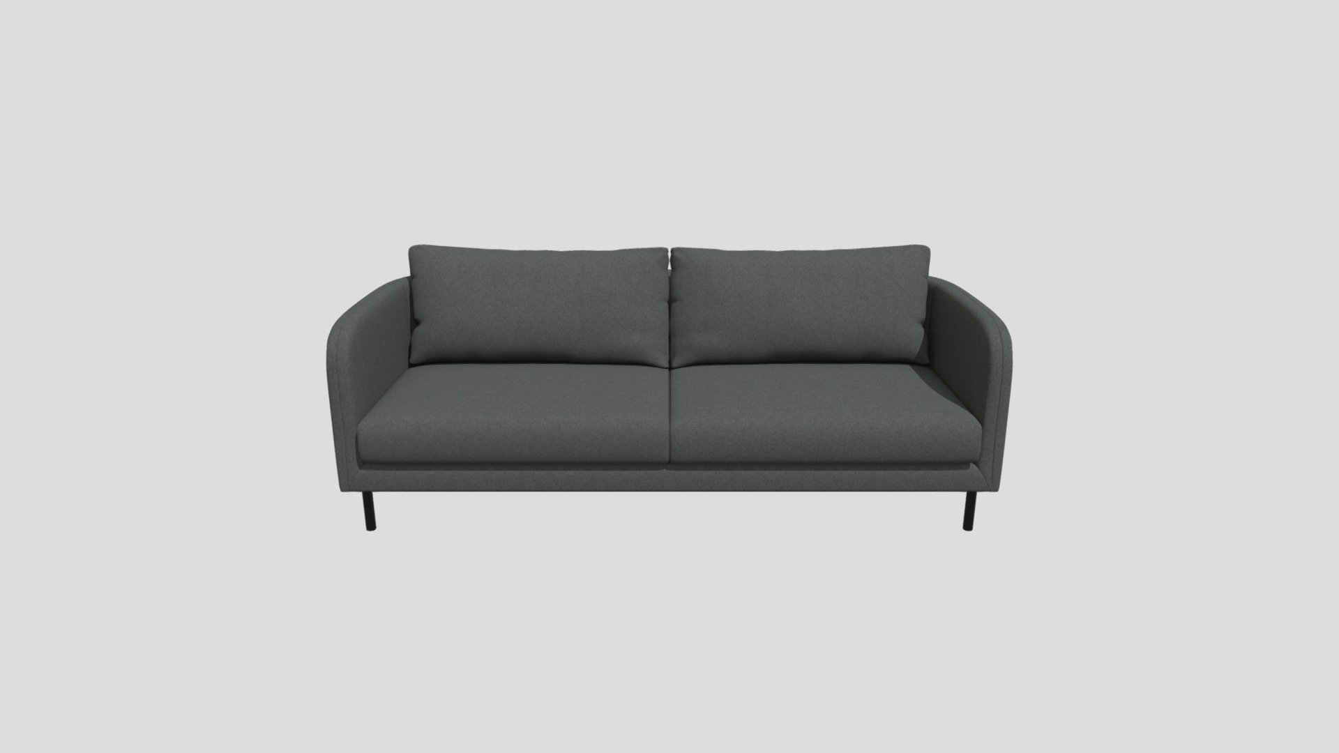 Rhode Island 3-seater sofa - Buy Royalty Free 3D model by ...