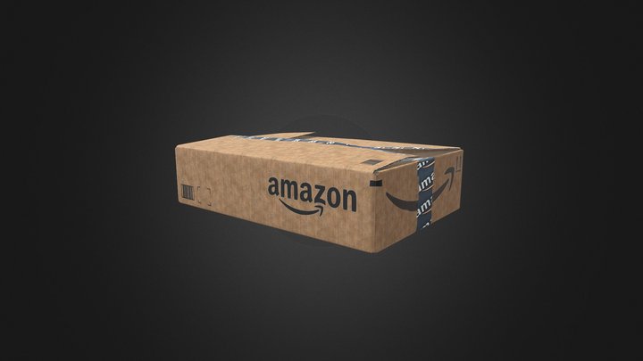 Amazon Box 3D Model
