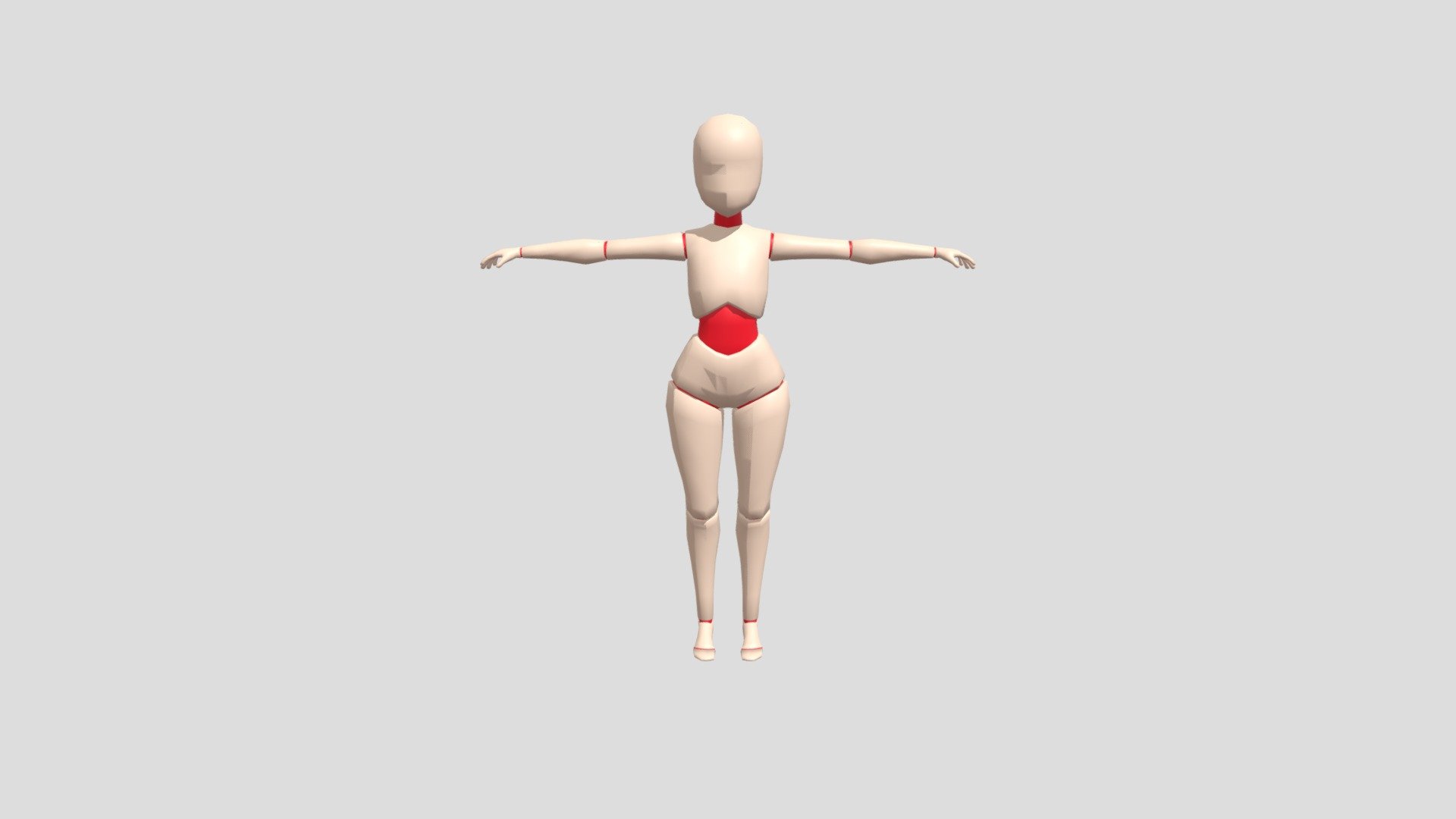 Mannequin Rig - Download Free 3D model by MOLDY! (@ninureagindo278 ...