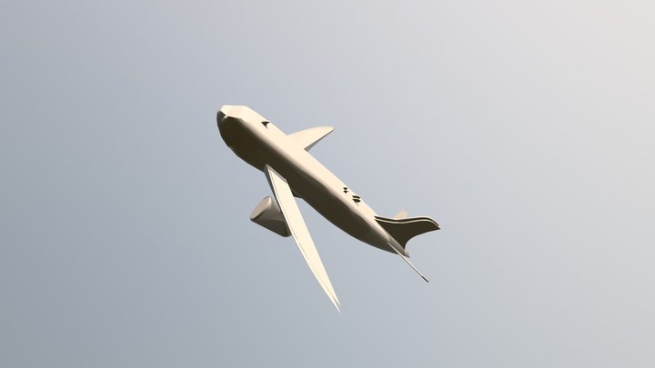 Toy Plane 3D Model
