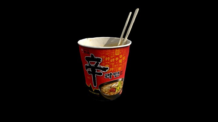 ShinRamen 3D Model